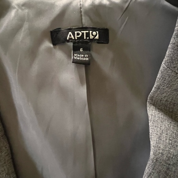 APT 9 Gray Blazer NWT - Picture 4 of 6